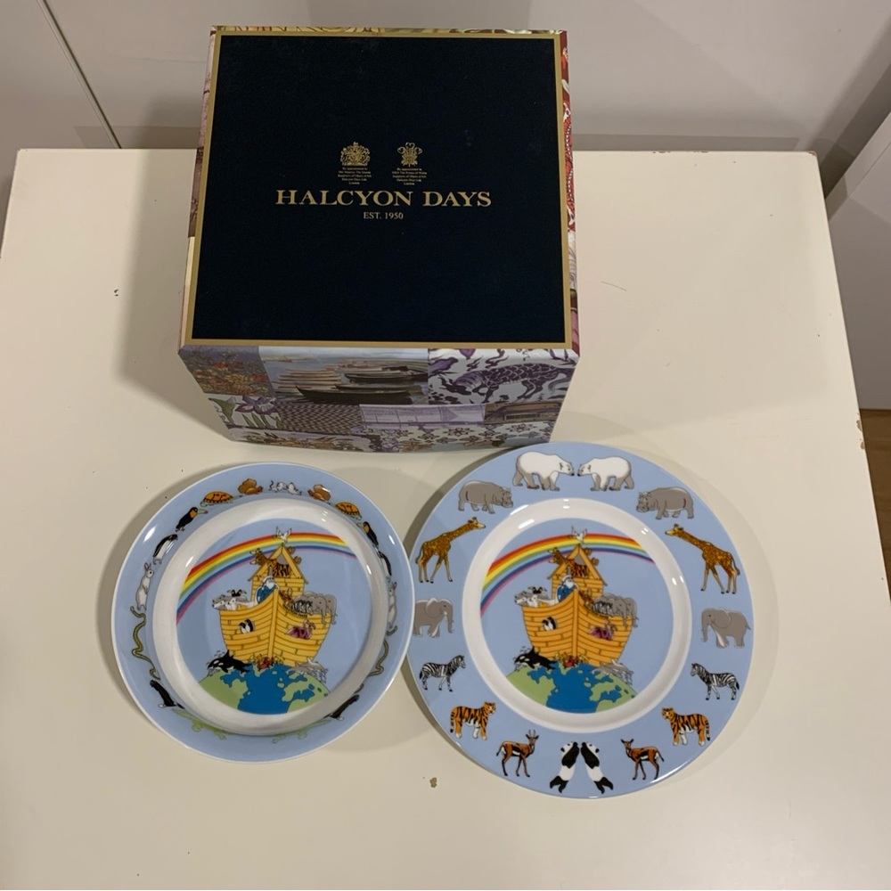 Halcyon Days - Children's 2 - Piece Dishes